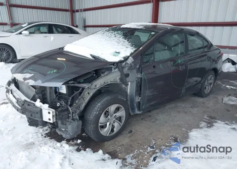 2015 Honda Civic Lx from USA, damaged, VIN 19XFB2F50FE090575